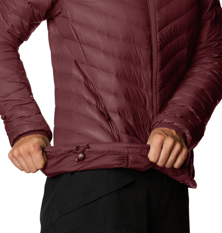 Burgundy Women's Mountain Hardwear Glen Alpine Hoodie | UK-057823