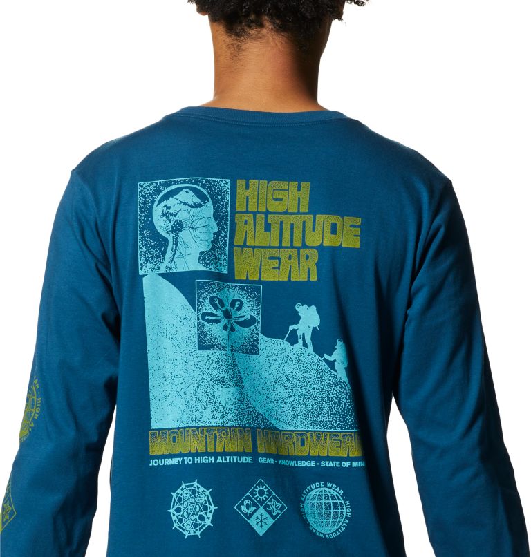 Dark Blue Men's Mountain Hardwear High Altitude™ Sweatshirt | UK-025381