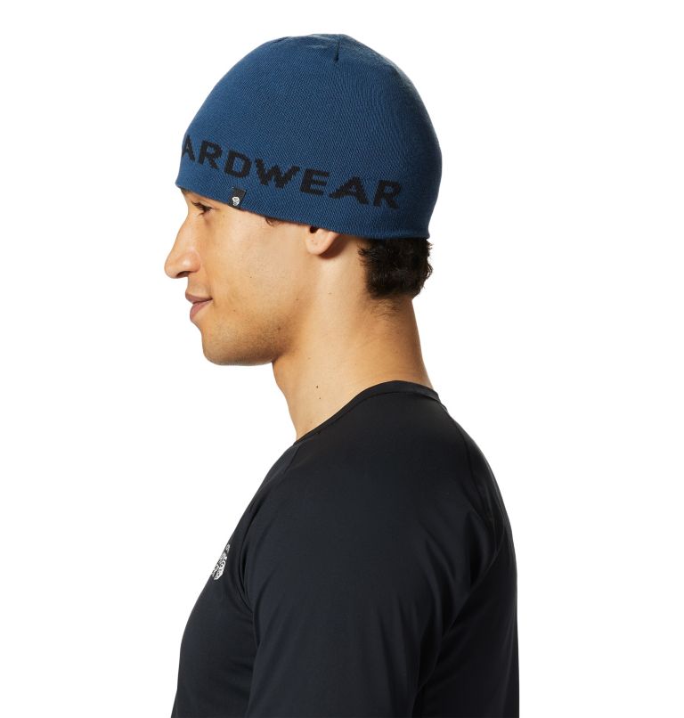 Dark Blue Men's Mountain Hardwear IconoColor™ Beanie | UK-530974