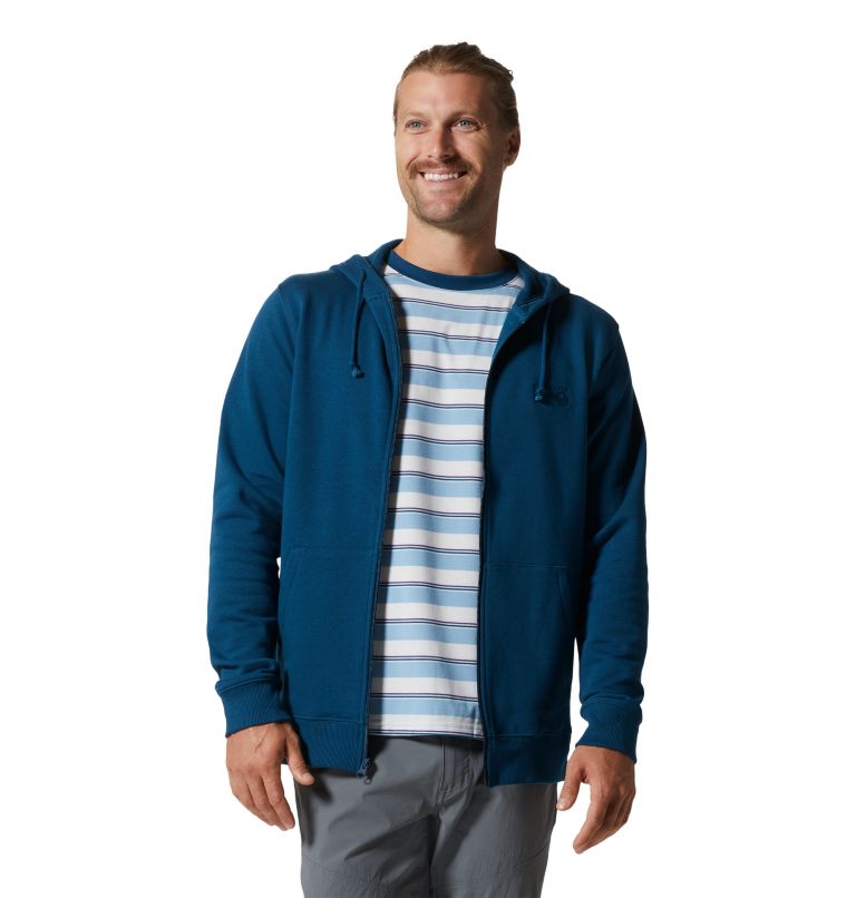 Dark Blue Men's Mountain Hardwear MHW Logo Pullover | UK-847035