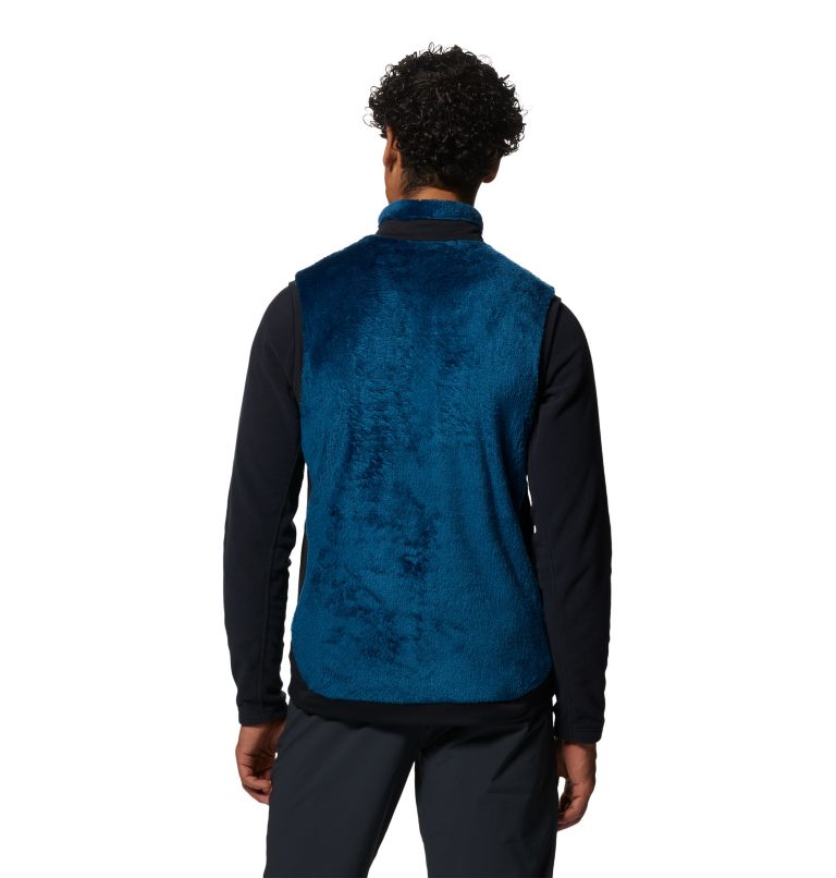 Dark Blue Men's Mountain Hardwear Polartec® High Loft® Vest | UK-754938