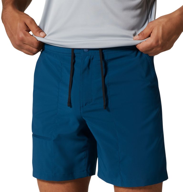 Dark Blue Men's Mountain Hardwear Trail Sender™ Shorts | UK-783054