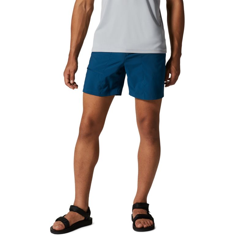 Dark Blue Men\'s Mountain Hardwear Trail Sender™ Shorts | UK-783054