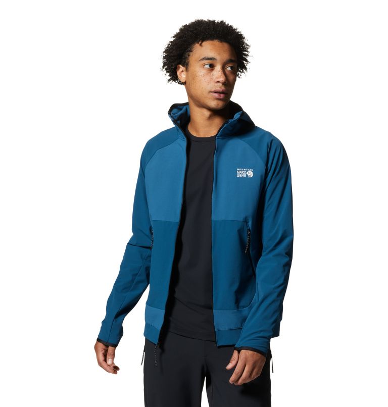 Dark Blue Men's Mountain Hardwear Winter Journey™ Hoodie | UK-802653