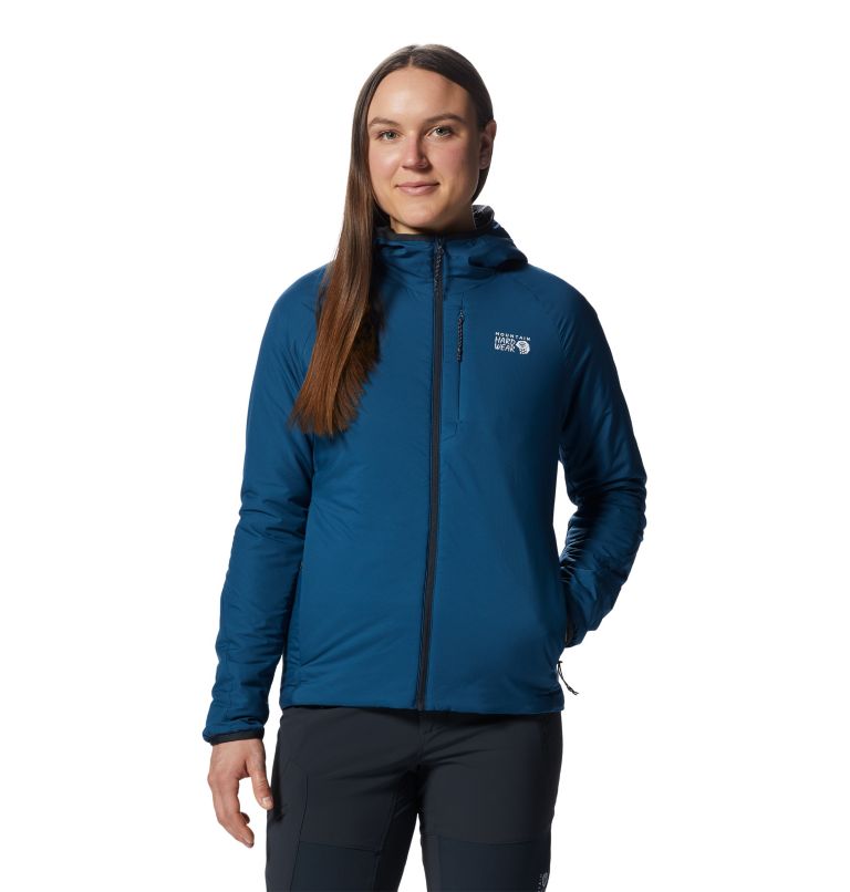 Dark Blue Women\'s Mountain Hardwear Kor Strata™ Hoodie | UK-597832