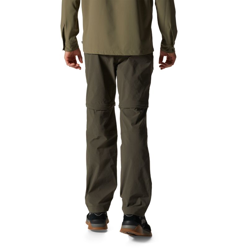 Dark Green Men's Mountain Hardwear Basin™ Trek Convertible Pants | UK-243587