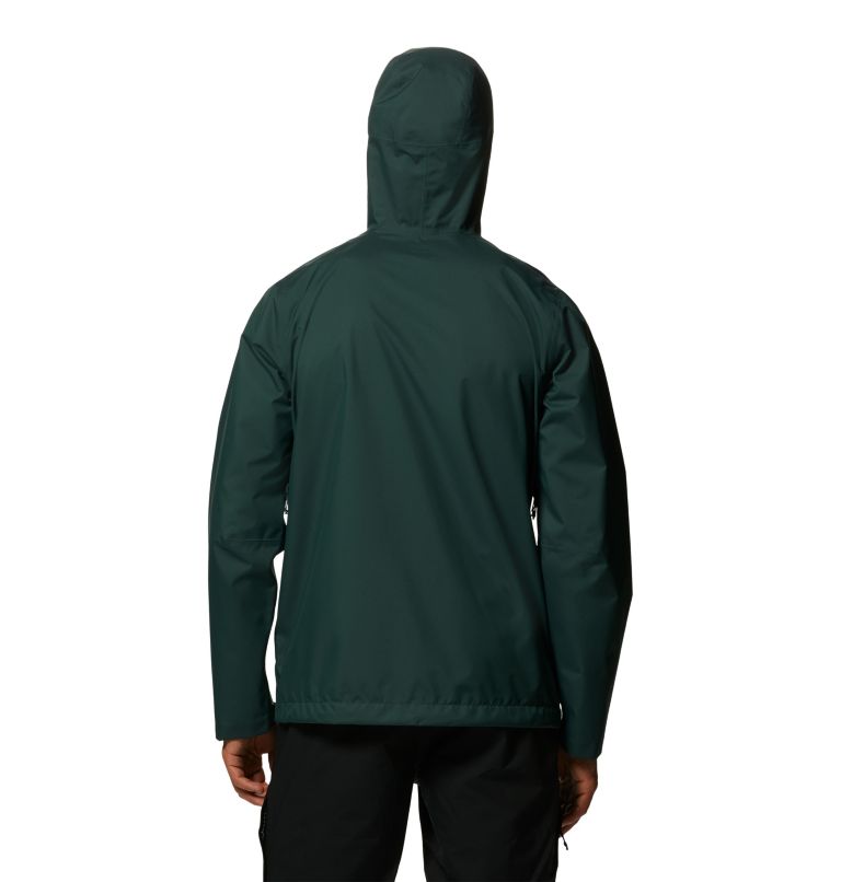 Dark Green Men's Mountain Hardwear Granite Jackets | UK-436908