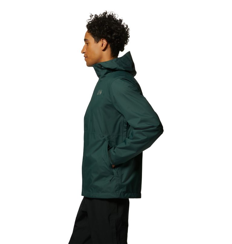 Dark Green Men's Mountain Hardwear Granite Jackets | UK-436908