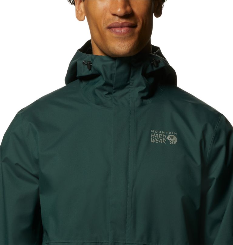 Dark Green Men's Mountain Hardwear Granite Jackets | UK-436908