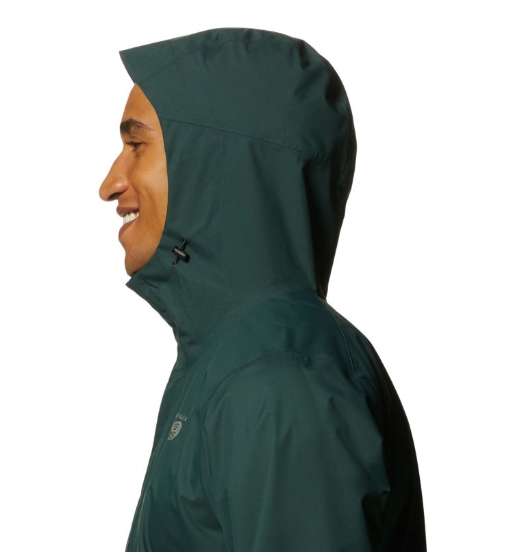 Dark Green Men's Mountain Hardwear Granite Jackets | UK-436908