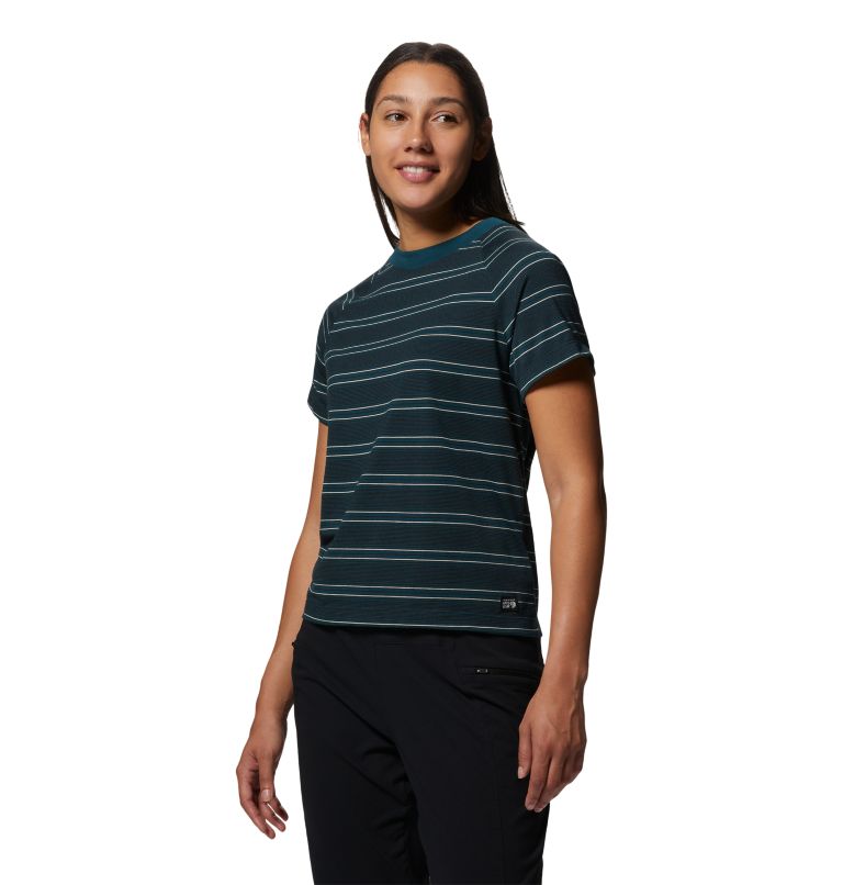 Dark Stripes Women's Mountain Hardwear Wander Pass™ T Shirts | UK-794653