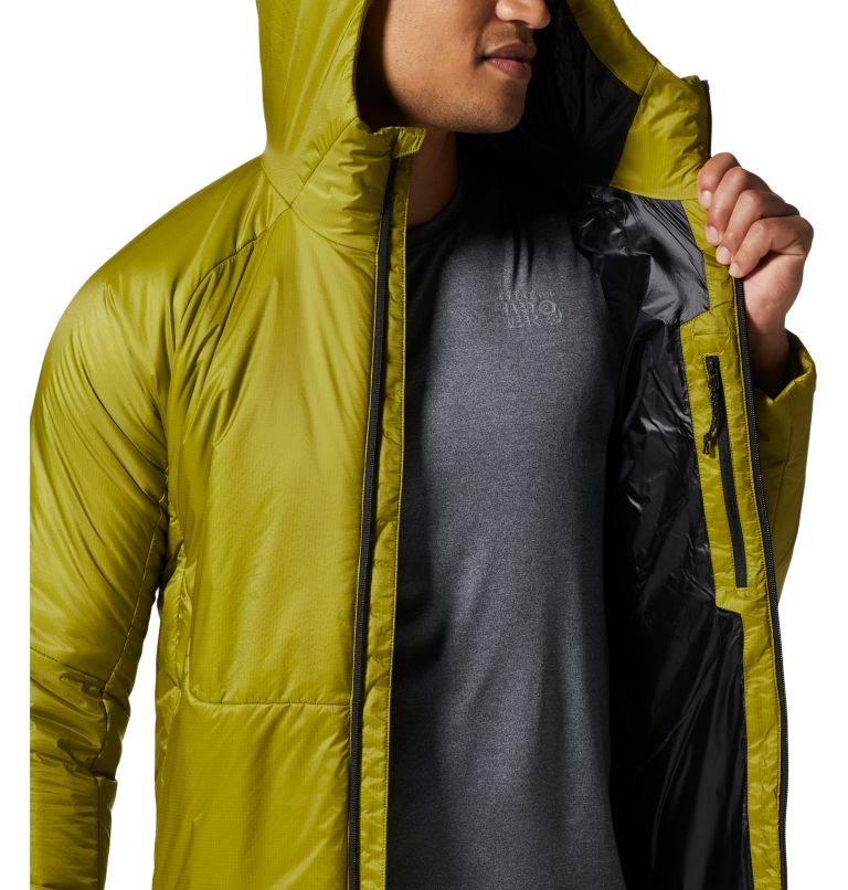 Dark Yellow Men's Mountain Hardwear Compressor™ Hoodie | UK-901476