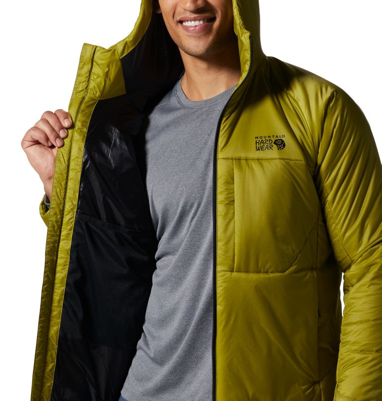 Dark Yellow Men's Mountain Hardwear Compressor™ Hoodie | UK-901476