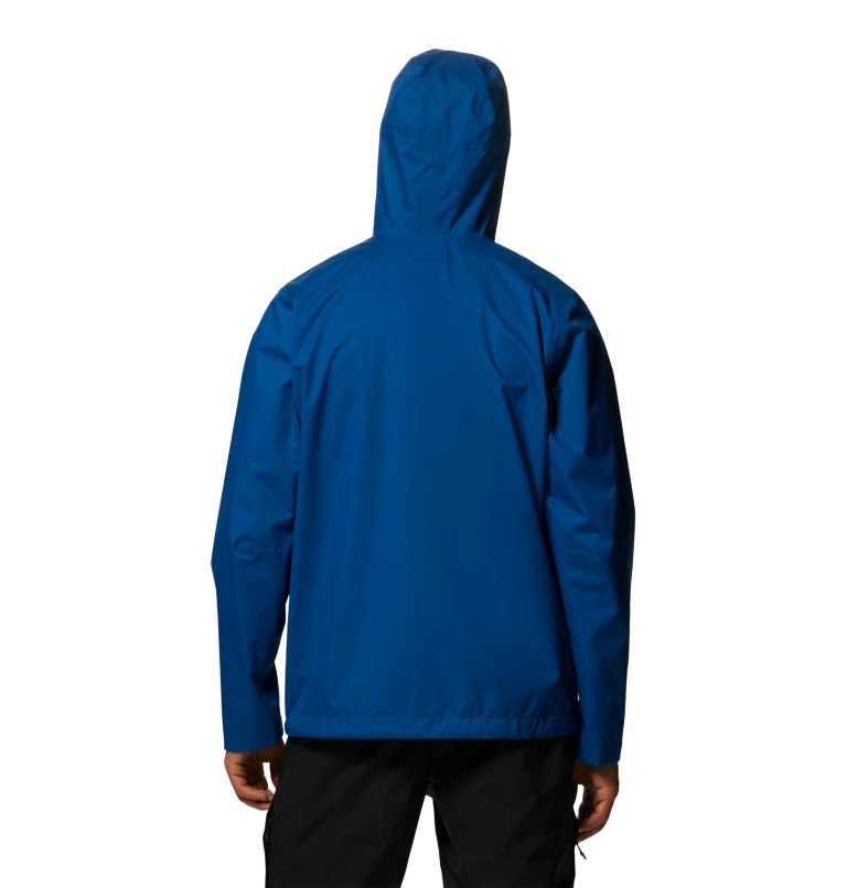 Deep Grey Blue Men's Mountain Hardwear Granite Jackets | UK-234967