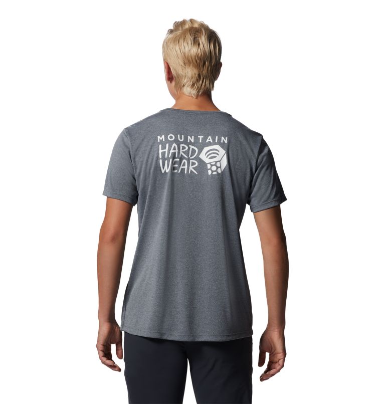 Deep Grey Women's Mountain Hardwear Wicked Tech™ T Shirts | UK-218403