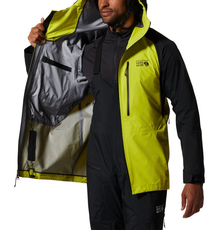 Fluorescent Men's Mountain Hardwear High Exposure™ GORE-TEX C-Knit Jackets | UK-812374