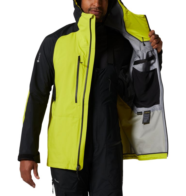 Fluorescent Men's Mountain Hardwear High Exposure™ GORE-TEX C-Knit Jackets | UK-812374