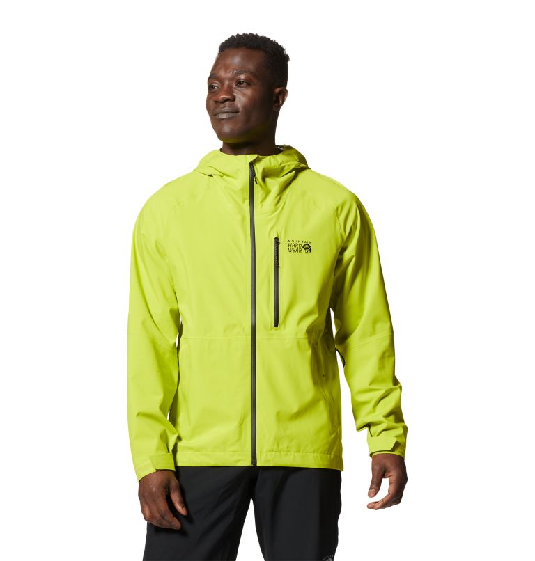 Fluorescent Men\'s Mountain Hardwear Stretch Ozonic™ Jackets | UK-698542