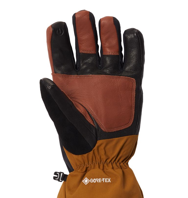 Gold Brown Men's Mountain Hardwear High Exposure™ Gore-Tex® Gloves | UK-980413