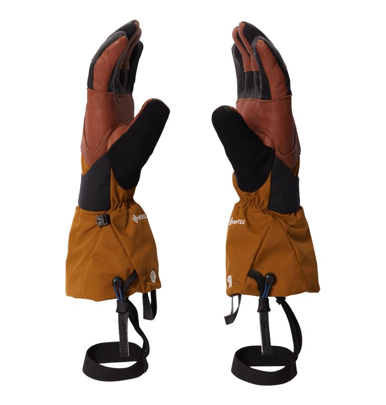 Gold Brown Men's Mountain Hardwear High Exposure™ Gore-Tex® Gloves | UK-980413