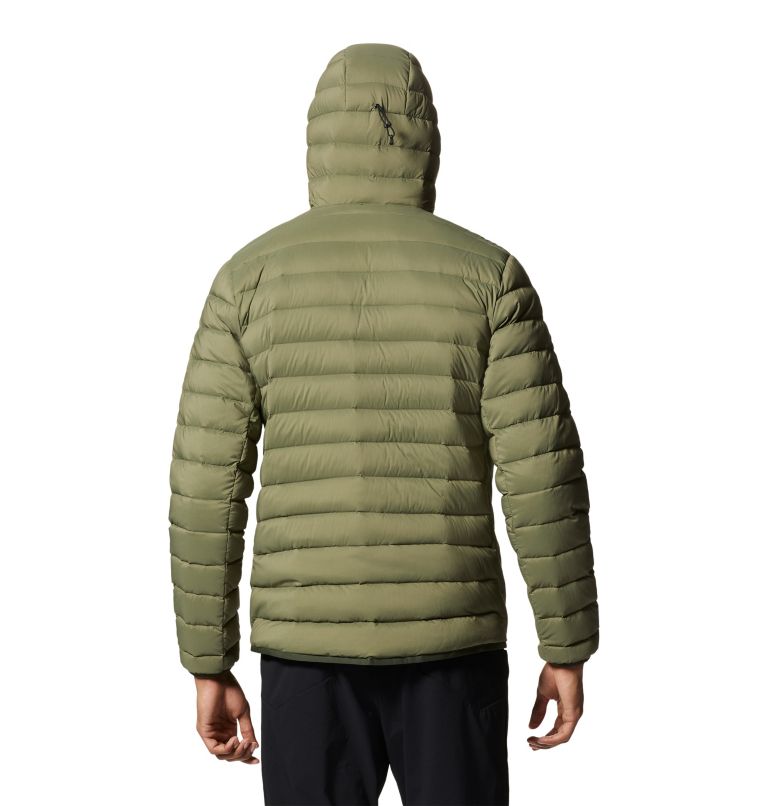 Green Men's Mountain Hardwear Deloro™ Hoodie | UK-081965