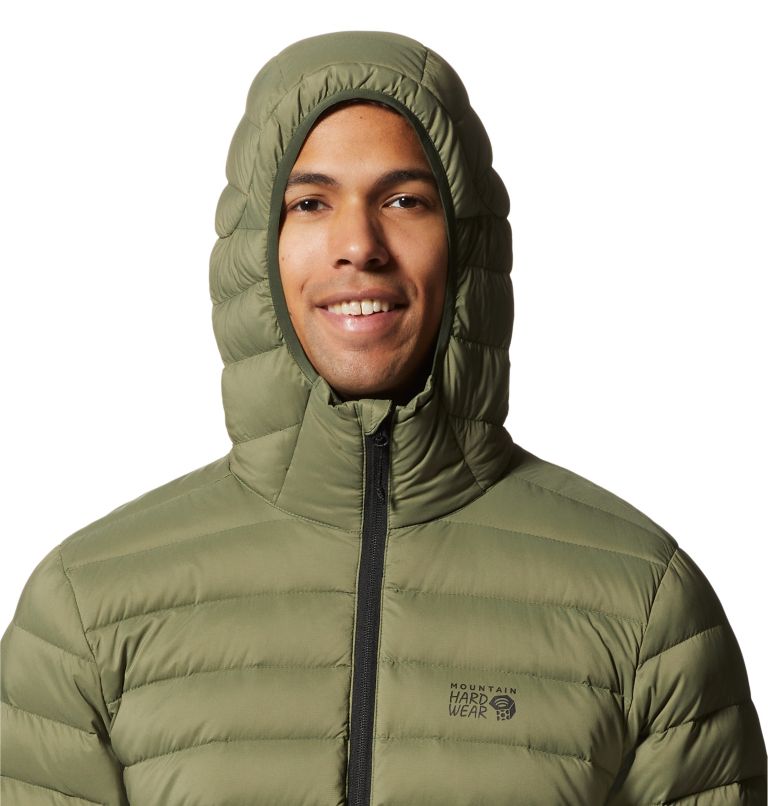 Green Men's Mountain Hardwear Deloro™ Hoodie | UK-081965