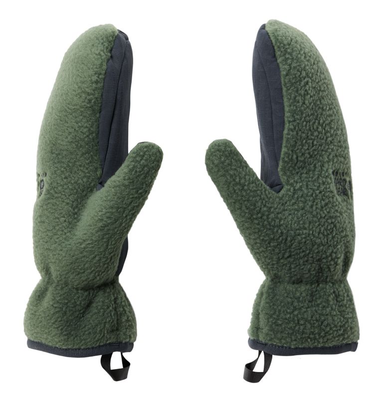 Green Men's Mountain Hardwear HiCamp Sherpa Snow Gloves | UK-793625