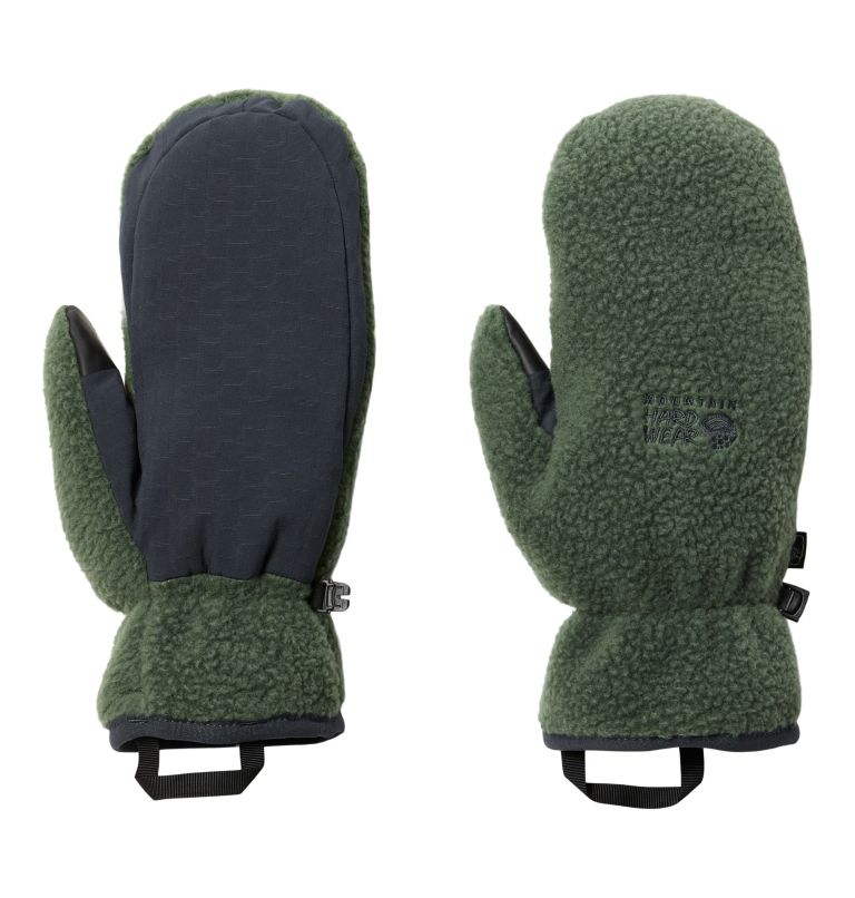 Green Men\'s Mountain Hardwear HiCamp Sherpa Snow Gloves | UK-793625