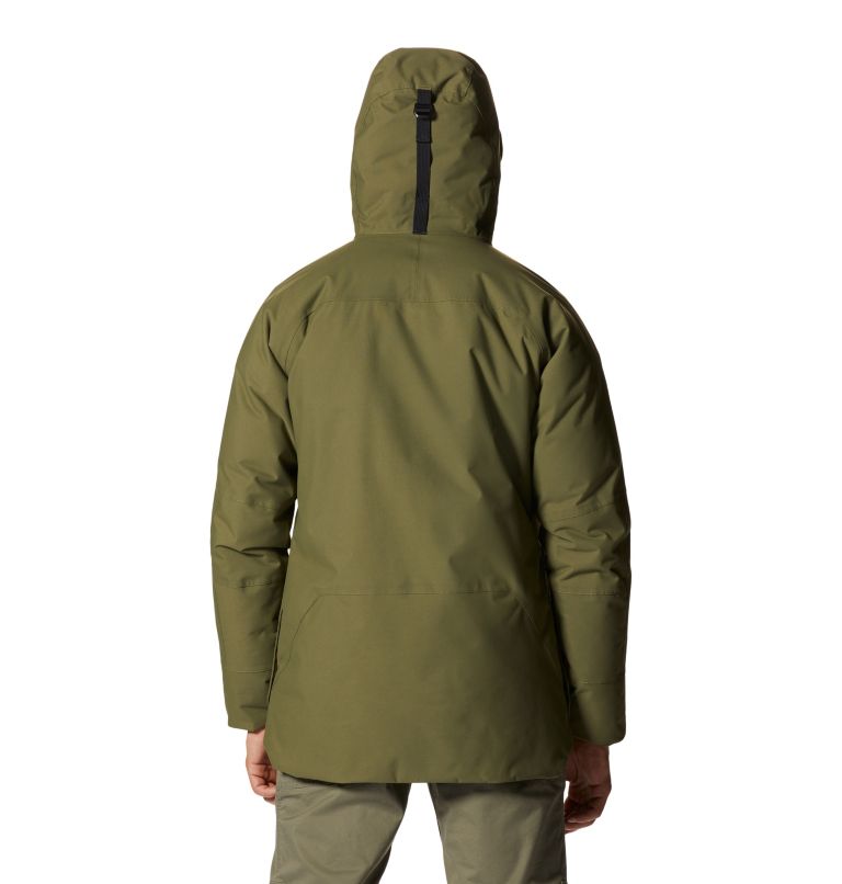 Green Men's Mountain Hardwear Weather Down™ Parka Jackets | UK-376904