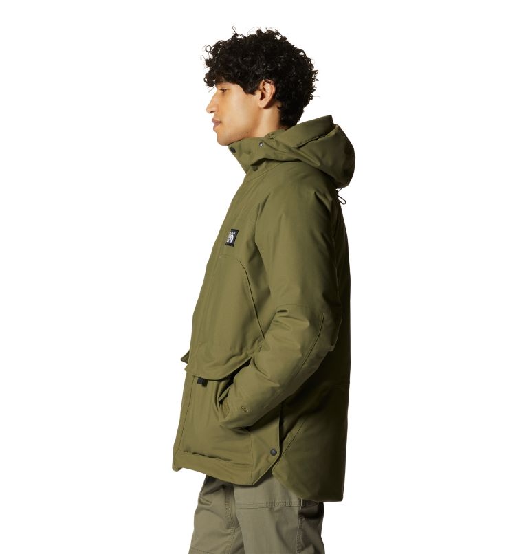 Green Men's Mountain Hardwear Weather Down™ Parka Jackets | UK-376904