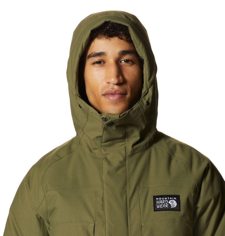 Green Men's Mountain Hardwear Weather Down™ Parka Jackets | UK-376904