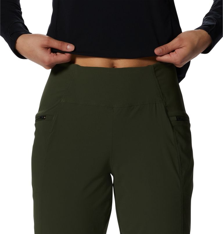 Green Women's Mountain Hardwear Dynama™ High Rise Pants | UK-043196