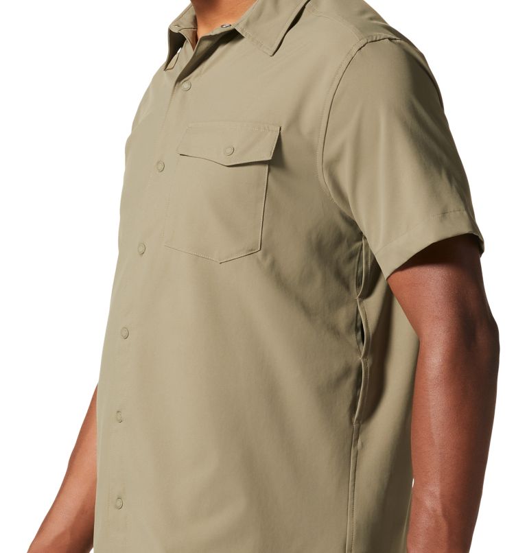 Grey Green Men's Mountain Hardwear Shade Lite™ Shirts | UK-927348