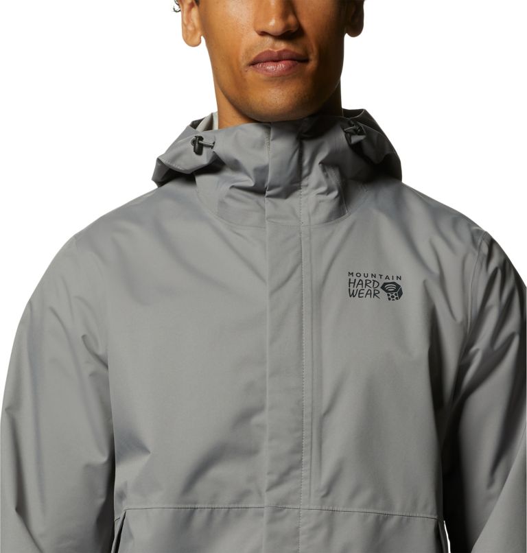 Grey Men's Mountain Hardwear Granite Jackets | UK-928610