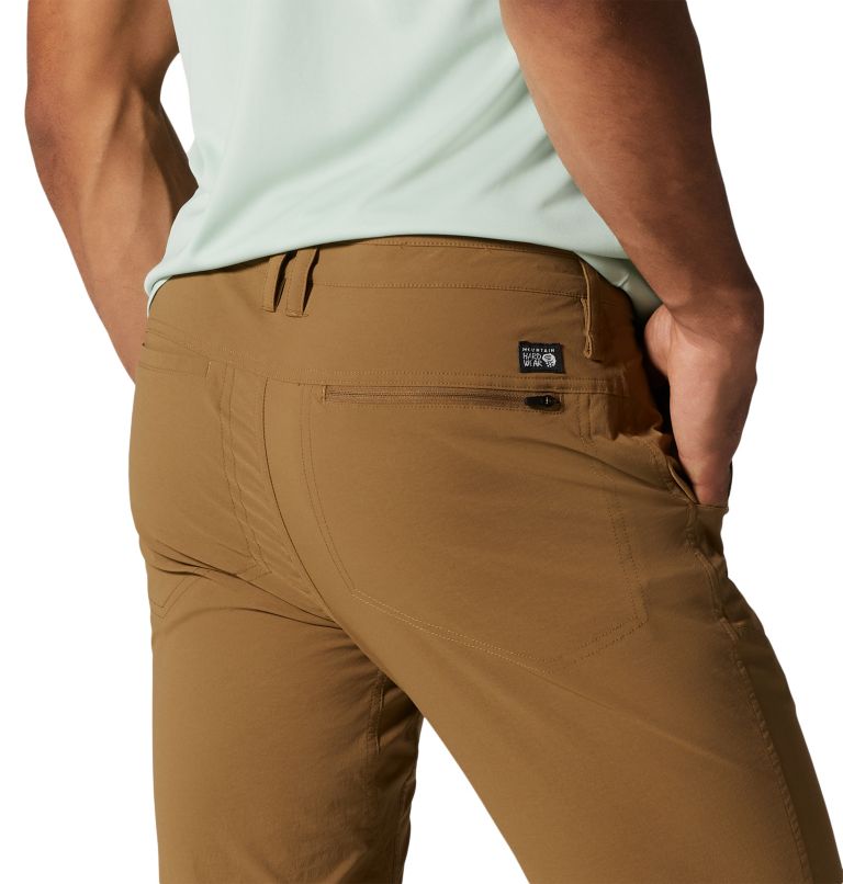 Khaki Men's Mountain Hardwear Basin™ Trek Pants | UK-936805