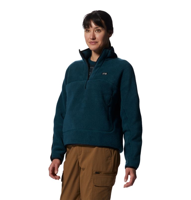 Light Blue Women's Mountain Hardwear HiCamp™ Pullover | UK-481579