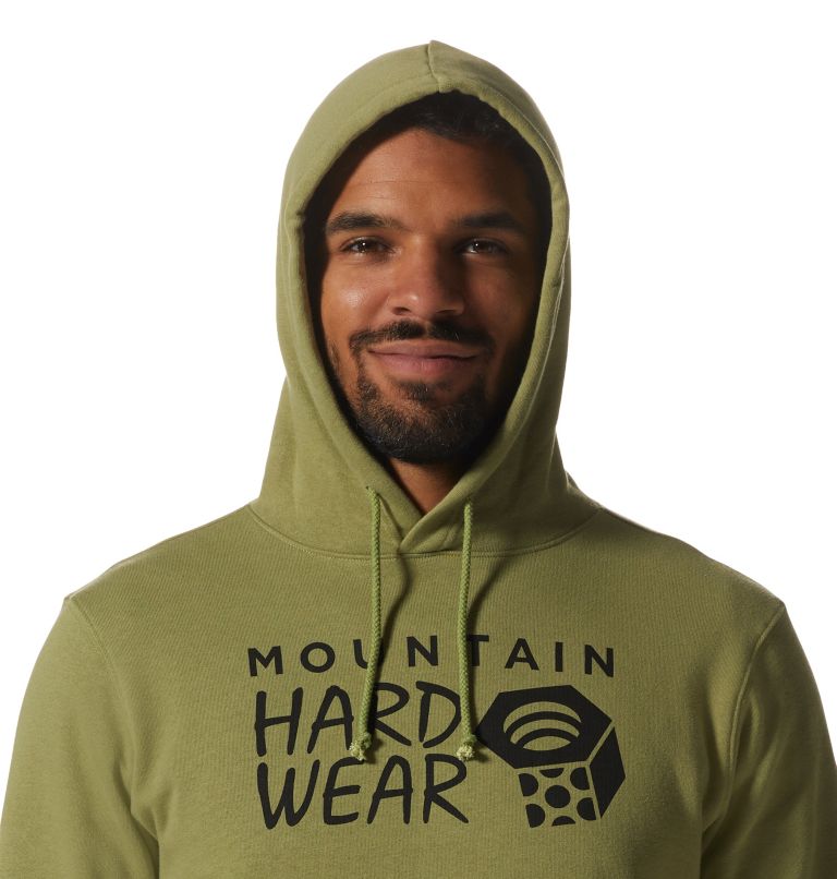 Light Green Men's Mountain Hardwear MHW Logo Pullover | UK-640831