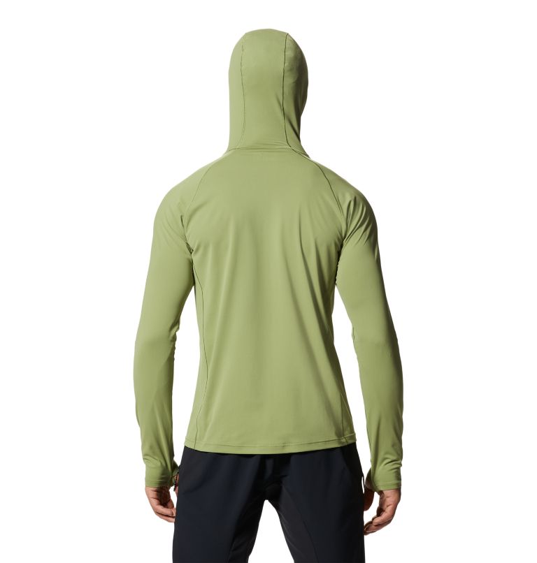 Light Green Men's Mountain Hardwear Mountain Stretch™ Hoodie | UK-389750