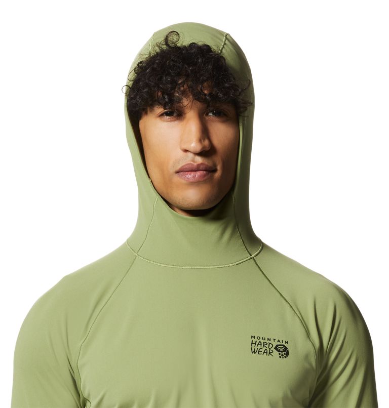 Light Green Men's Mountain Hardwear Mountain Stretch™ Hoodie | UK-389750