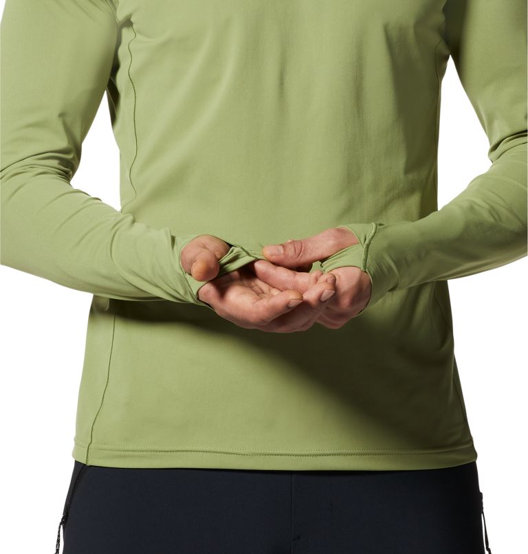 Light Green Men's Mountain Hardwear Mountain Stretch™ Hoodie | UK-389750