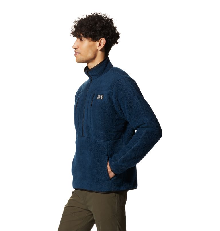 Navy Men's Mountain Hardwear HiCamp™ Pullover | UK-869301