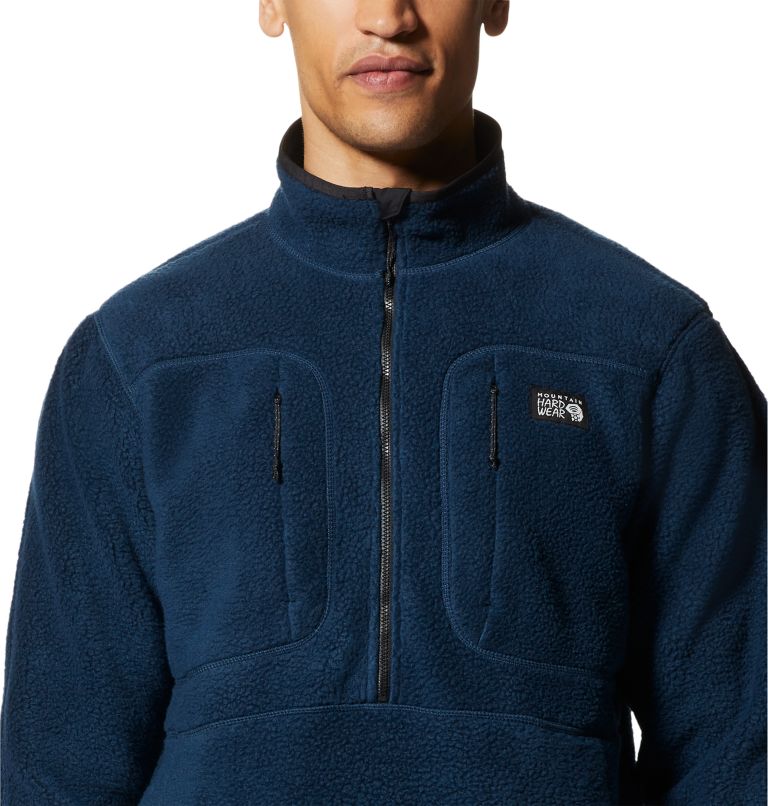 Navy Men's Mountain Hardwear HiCamp™ Pullover | UK-869301