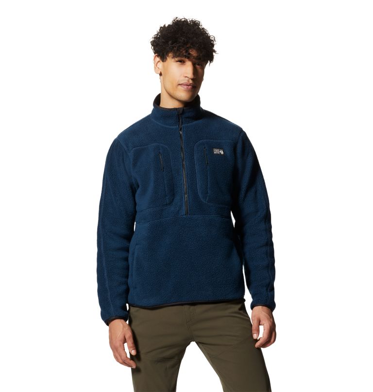 Navy Men's Mountain Hardwear HiCamp™ Pullover | UK-869301