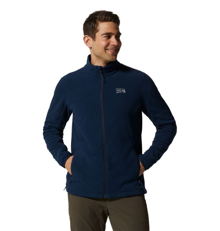 Navy Men\'s Mountain Hardwear Microchill™ 2.0 Jackets | UK-837610