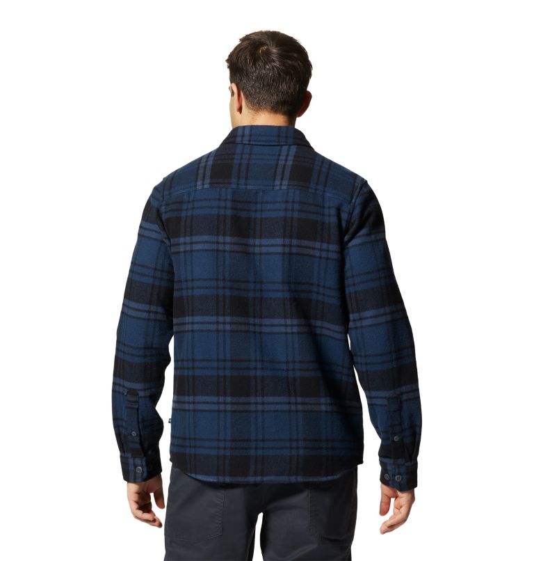 Navy Men's Mountain Hardwear Plusher™ Shirts | UK-238640