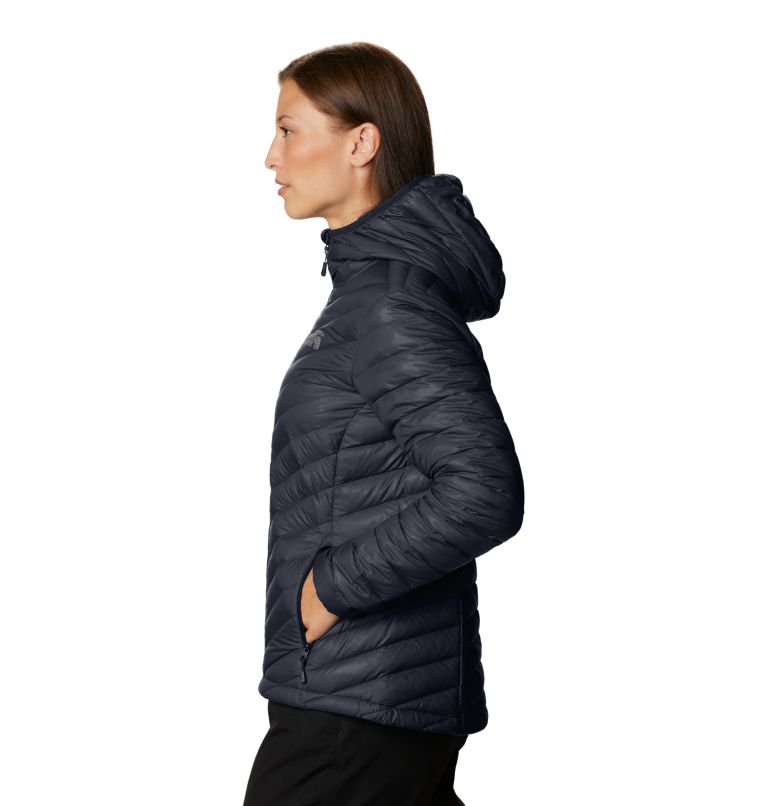 Navy Women's Mountain Hardwear Glen Alpine Hoodie | UK-640719