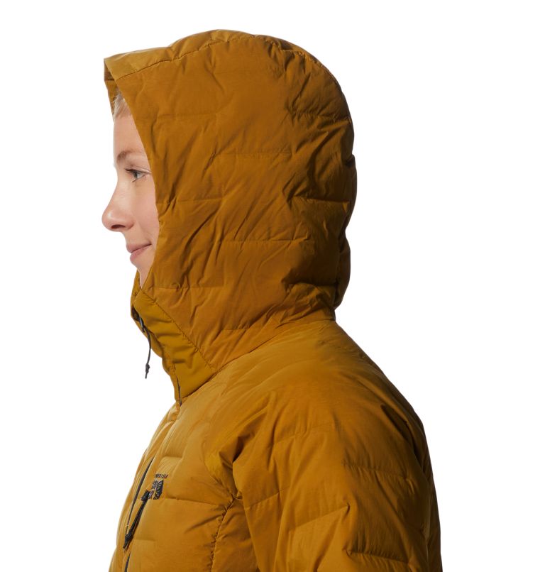 Olive Gold Women's Mountain Hardwear Stretchdown™ Hoodie | UK-906172