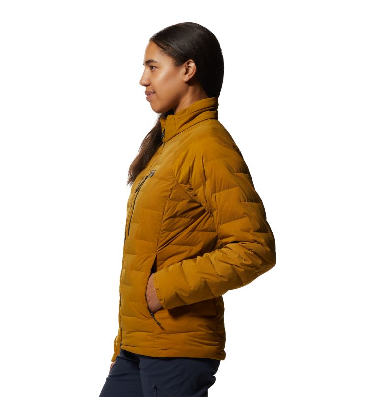 Olive Gold Women's Mountain Hardwear Stretchdown™ Jackets | UK-936085