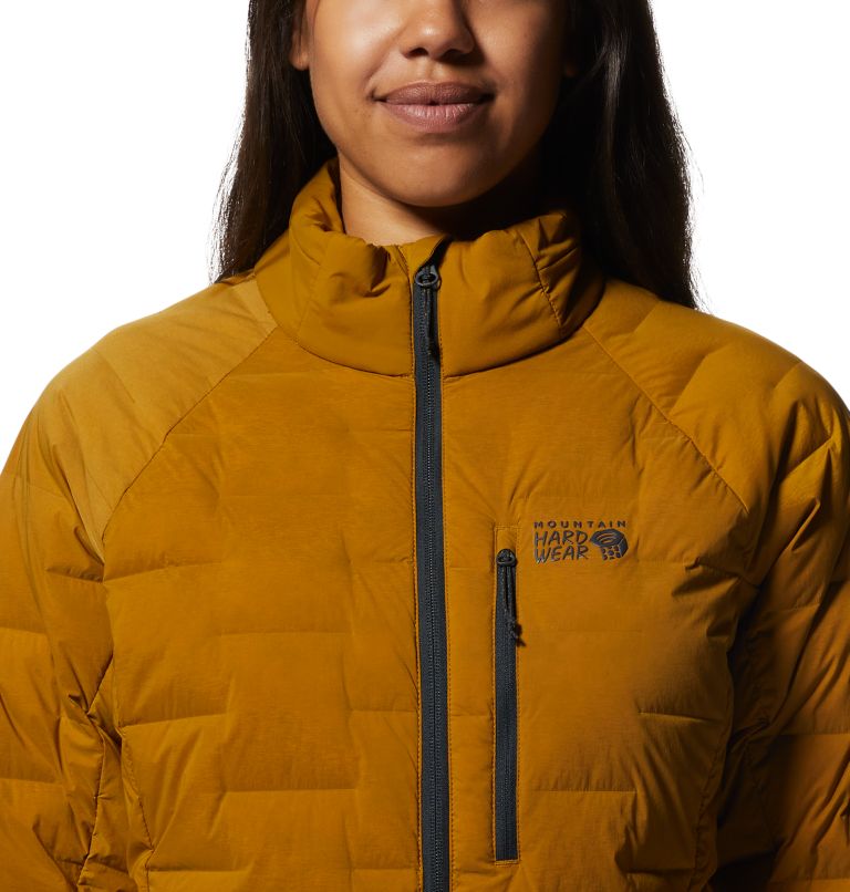 Olive Gold Women's Mountain Hardwear Stretchdown™ Jackets | UK-936085