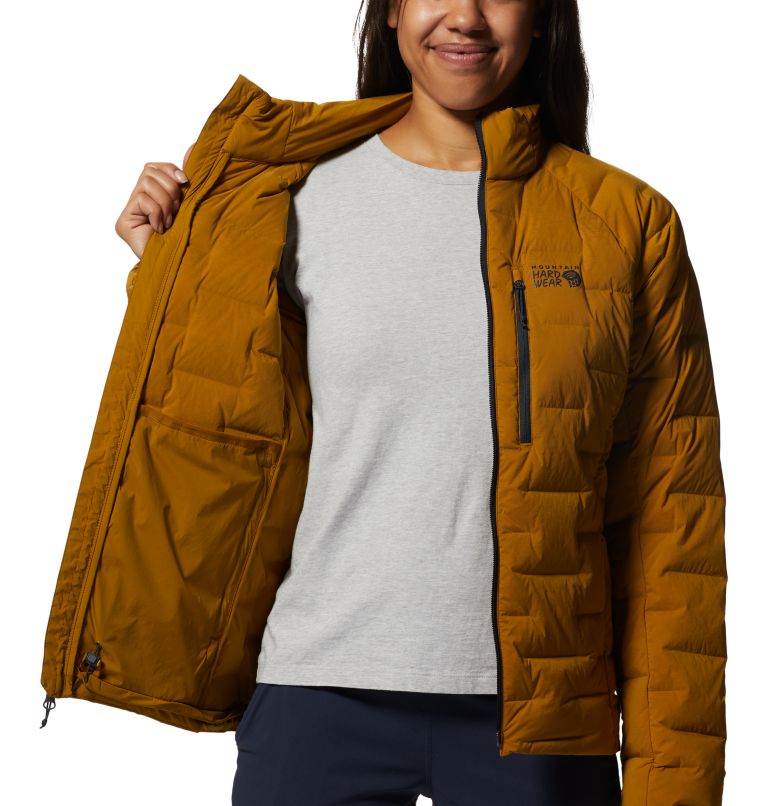 Olive Gold Women's Mountain Hardwear Stretchdown™ Jackets | UK-936085